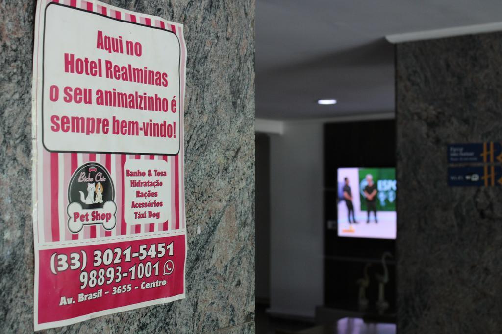 Realminas Hotel E Restaurante Governador Valadares Exterior photo